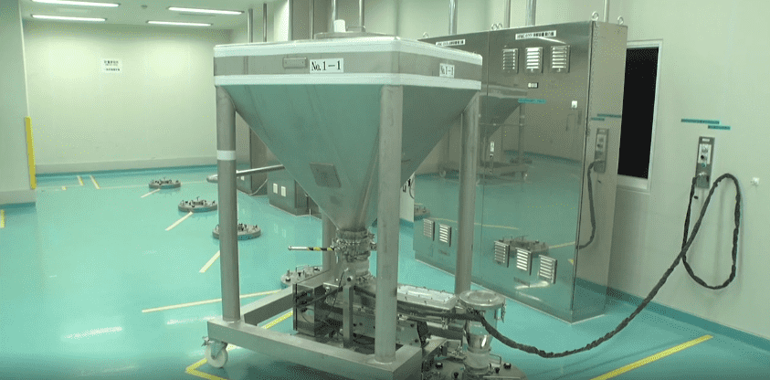 raw material melting and coloration 2
